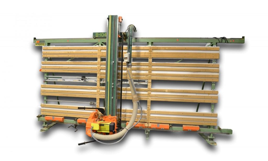 Interwood vertical panel saw