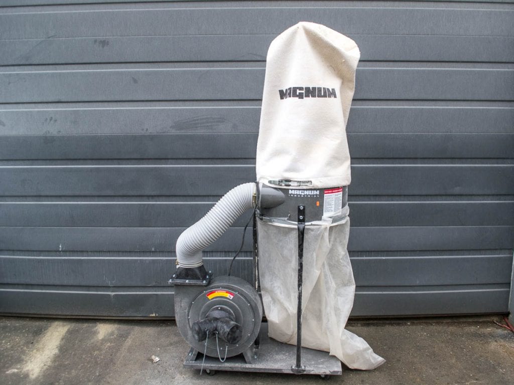 Magnum Industrial 1.5HP MI-11200 Single Bag Dust Collector