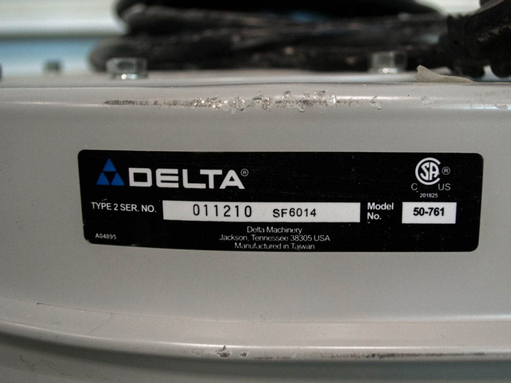 Delta 2HP 50-761 4-Bag Dust Collector