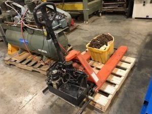 JET Electric High-Lift Pallet Truck - 2200-Lb. Capacity, Model EHPT-2745