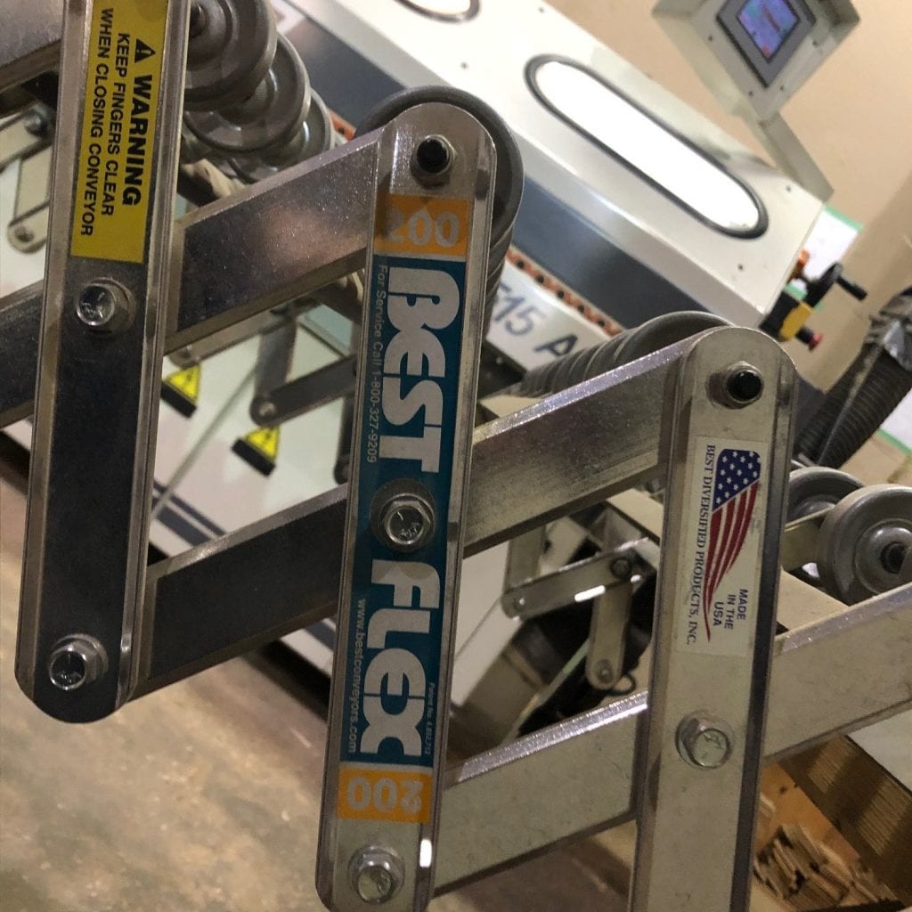 Used Best Flex 200 Return Conveyor