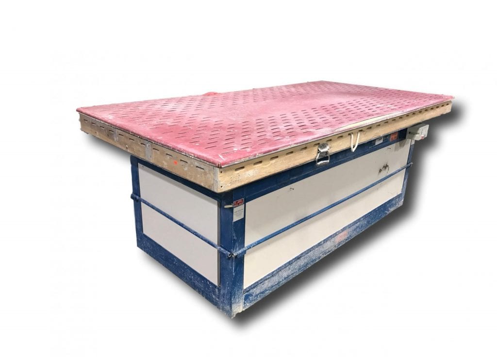 Denray 9600 96 x 48 Down Draft Table