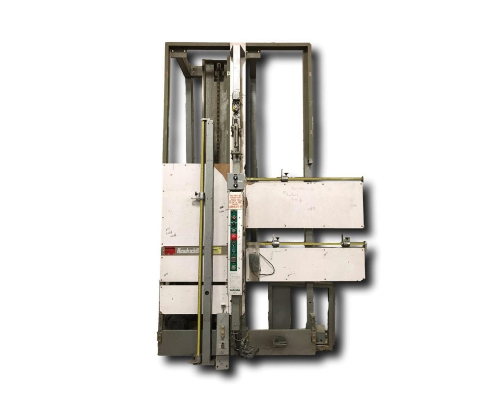 Used Hendrick Saw- Vertical Panel Saw