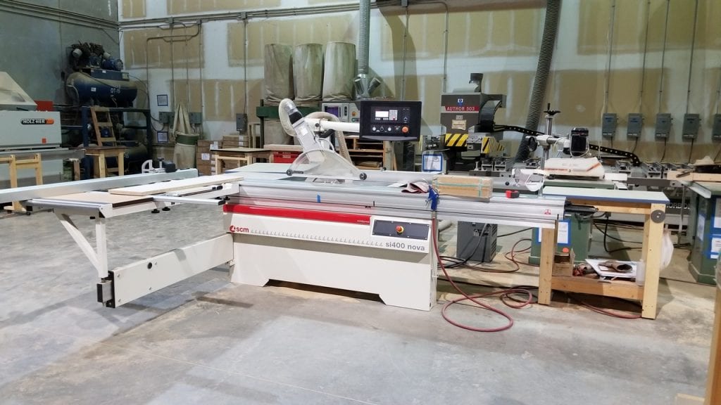 SCM Sliding Table Saw SI 400 Nova