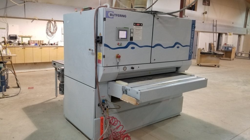 BUTFERING Optimat SKO 213 RC Dual Head Wide Belt Sander