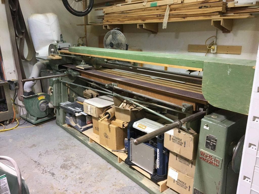 Used Wadkin Bursgreen BGA Stroke Sander