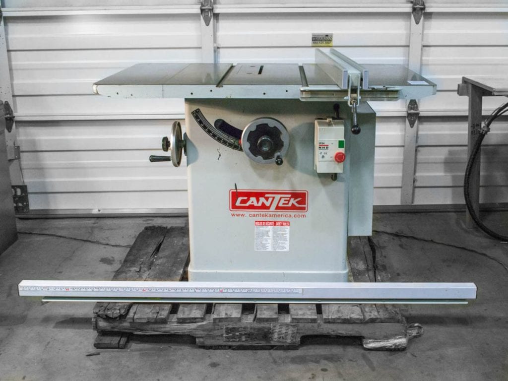 Cantek Tilting Table Saw