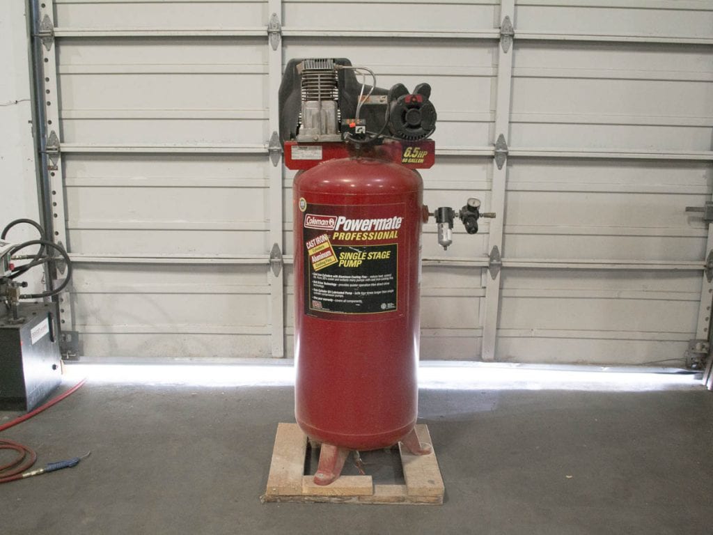 Coleman Powermate Professional Cast Iron Cylinder Electric Air Compressor