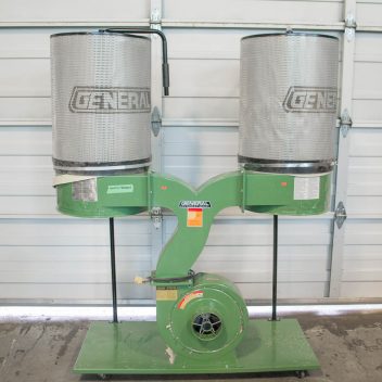 General International 10-210M1 Two Bag Dust Collector