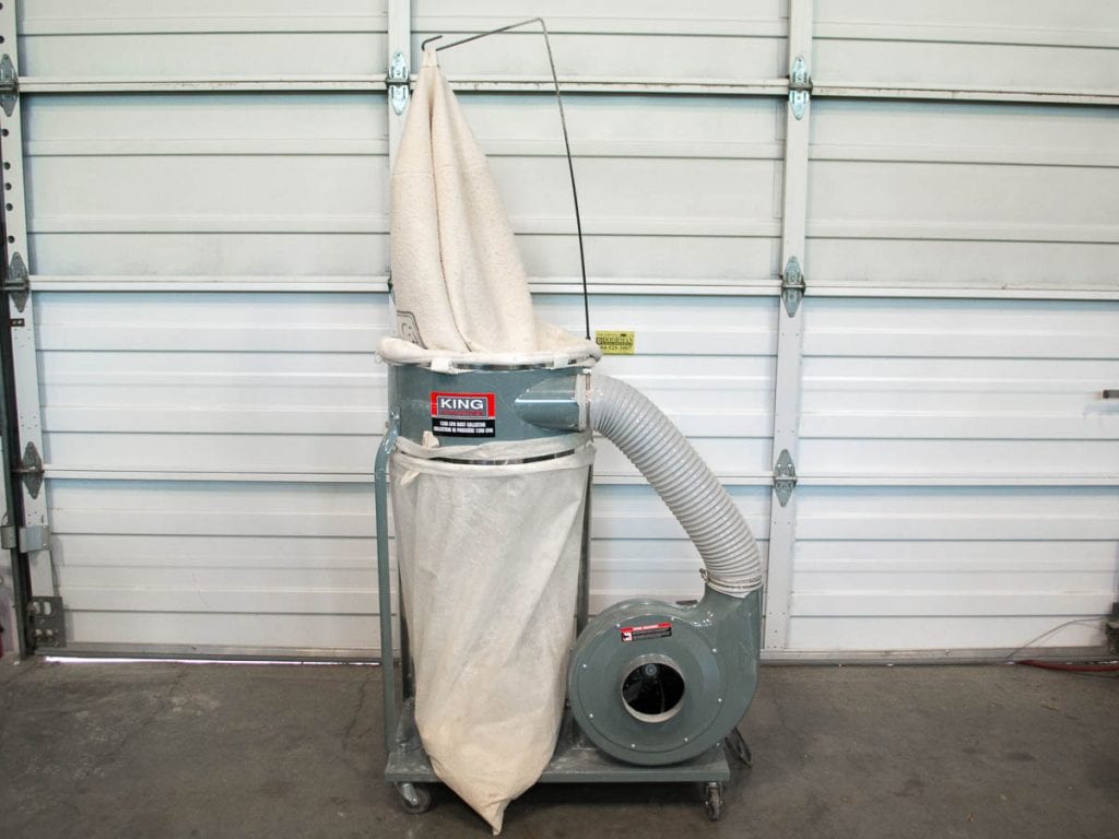 King KC-3105C Single Bag Bust Collector