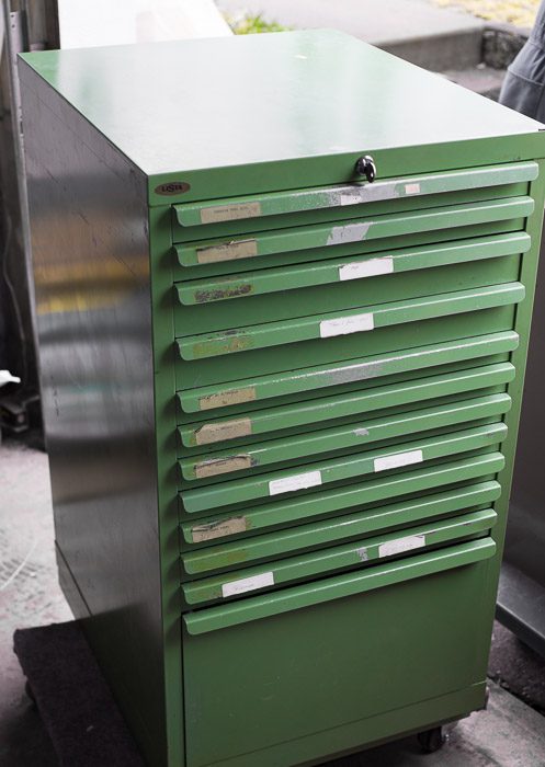 Lista Tool Cabinet Large Green 12 Door