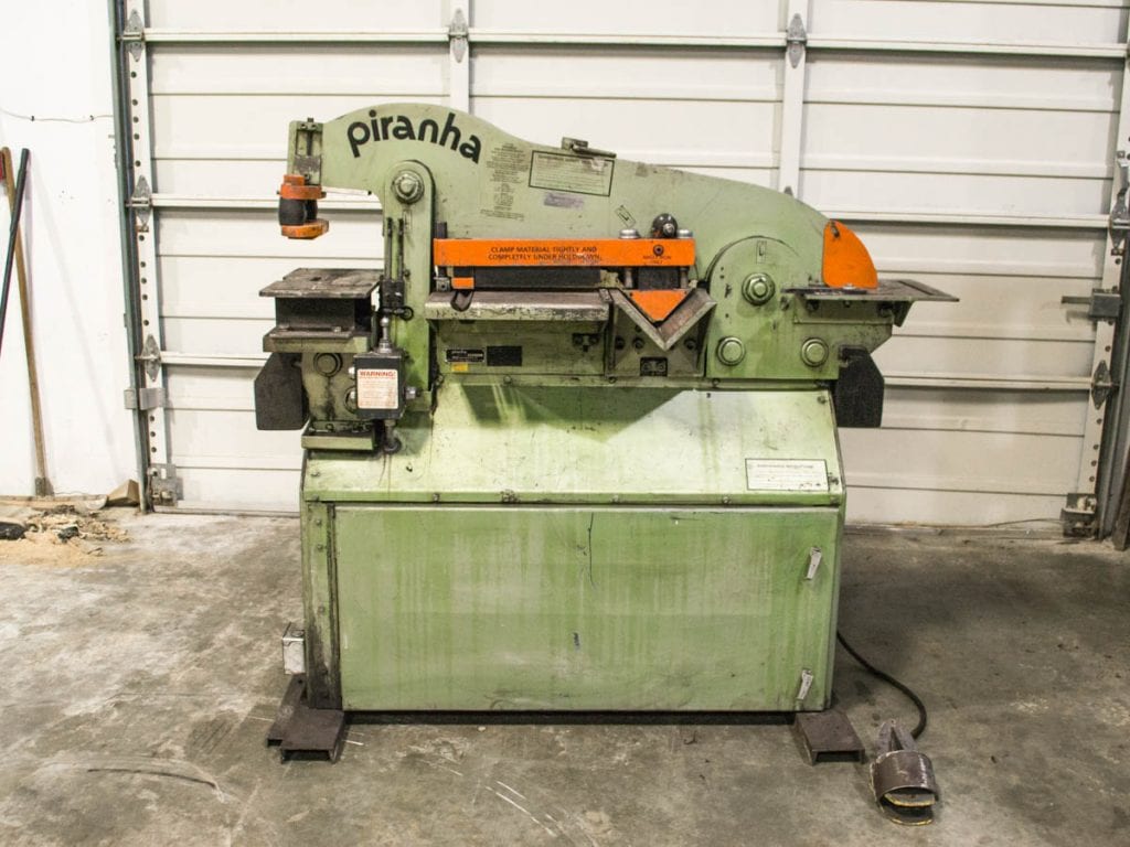 Piranha P50 Single Operator Ironworker