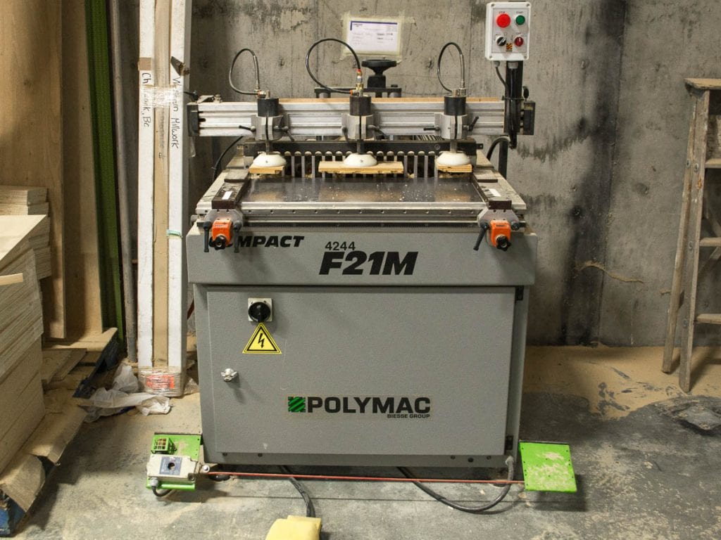 Polymac F21M Single Head Boring Machine