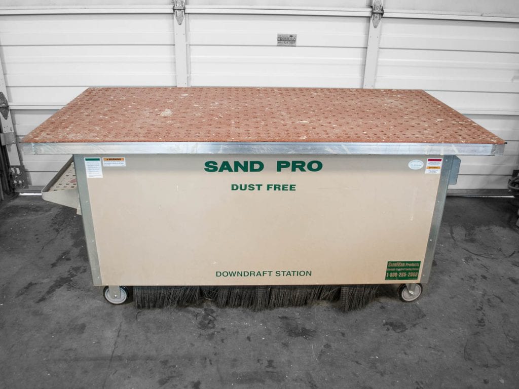 Sandman M7236 Downdraft Table