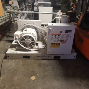 50 HP Gardner Denver Screw Compressor