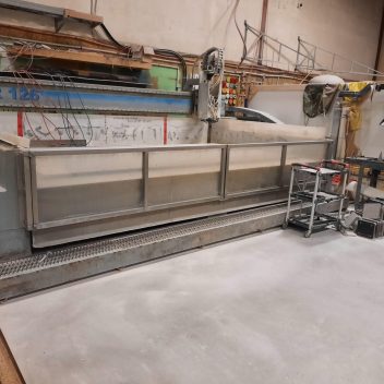 SR126 CNC Granite Router with Centroid M400 Control System