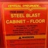 Central Pneumatic 93608 Blast Cabinet