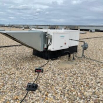 Used Air Make Up 10,000 cfm roof top system