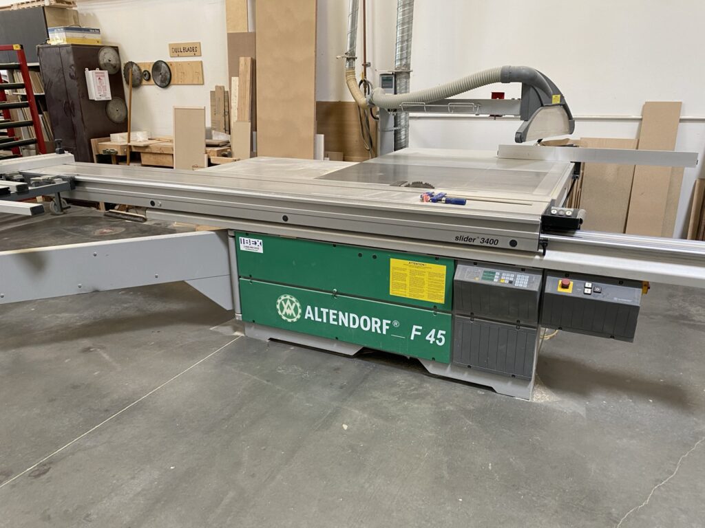 Used Altendorf F45 10' Sliding Saw