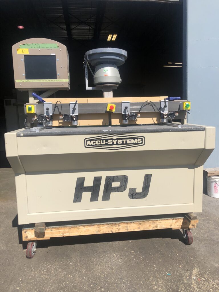 Used HPJ Accu-Systems Doweling Machine