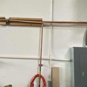 Used Copper Air Lines with Quick connects