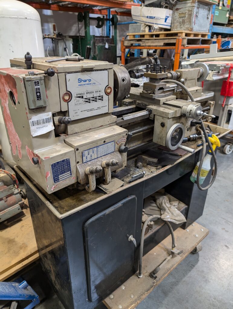 Sharp Lathe