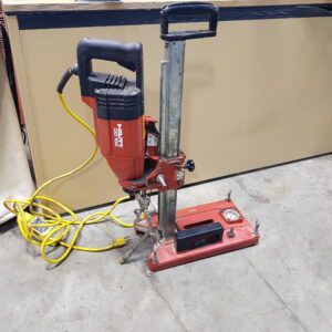 Hilti Coredrill on Vacuum Stand