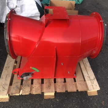 Used Dust Collector Inlet Isolation Damper 18