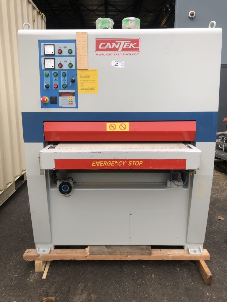 Used Cantek  C-372   2 Head Sander