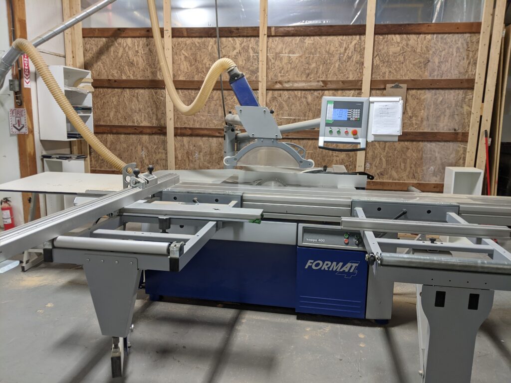 Used Format Kappa 400-x motion CNC Sliding Saw