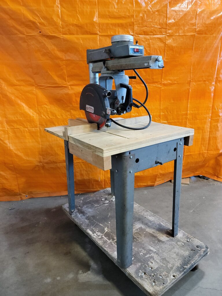Used Rockwell Delta Radial Arm Saw 12