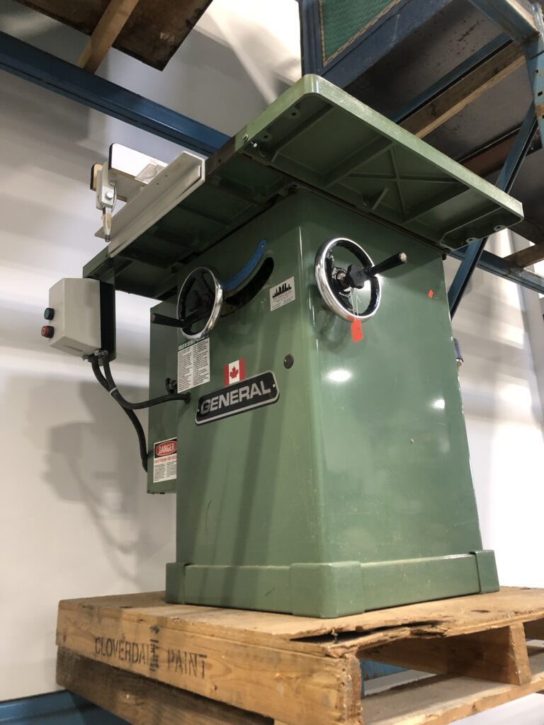 Used General 650 Table Saw