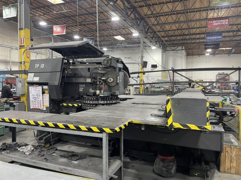Used LVD 1250s 30-ton Turret Punch Press