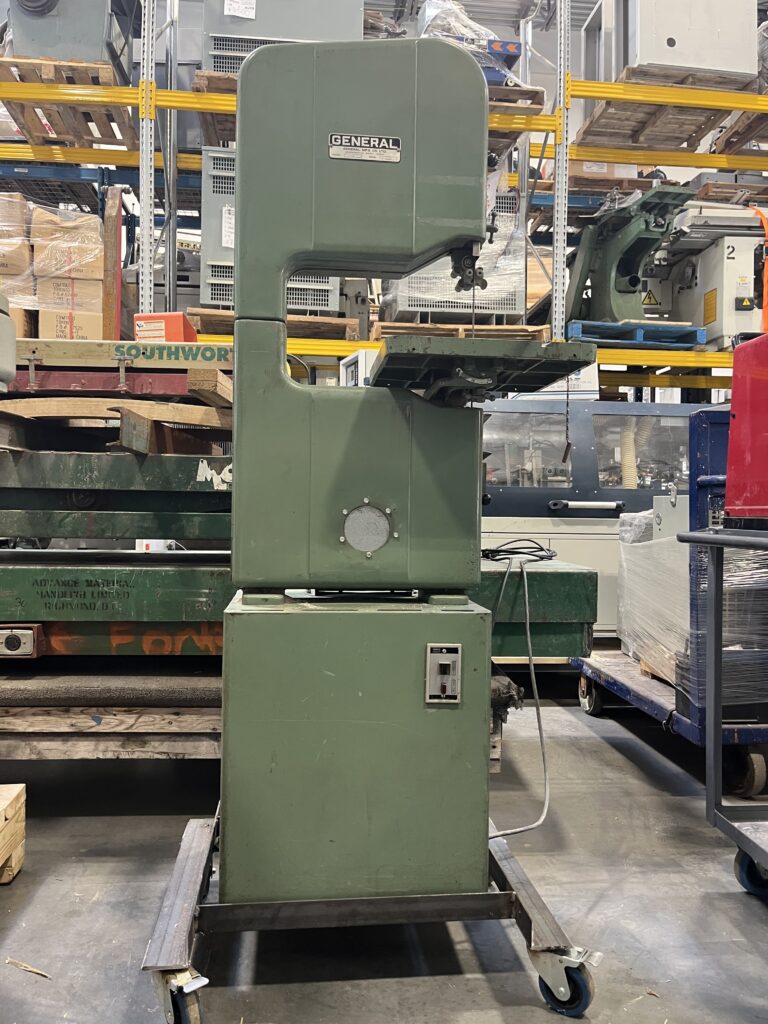 General 490 Vertical Bandsaw