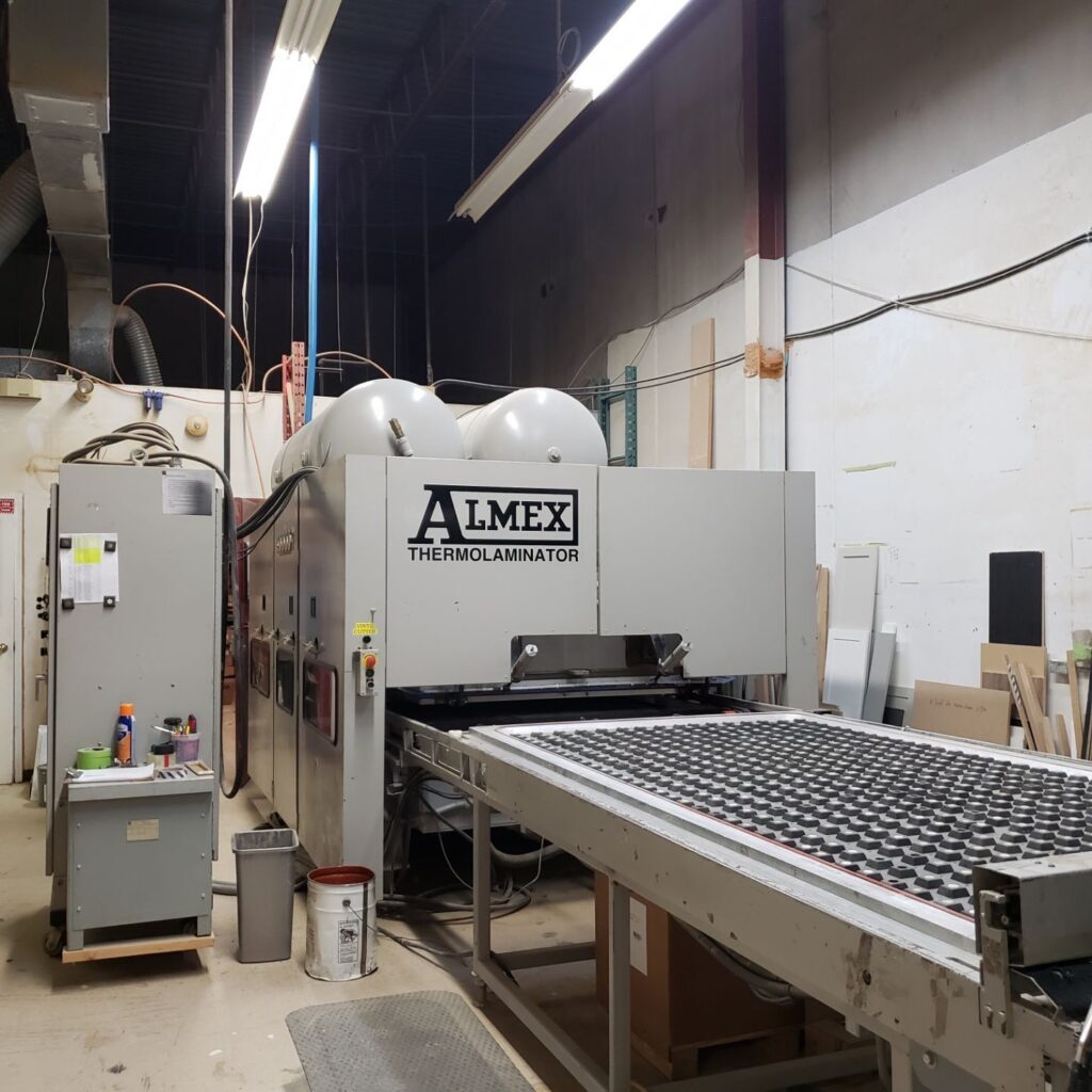 Shaw Almex Thermolaminating Membrane Press
