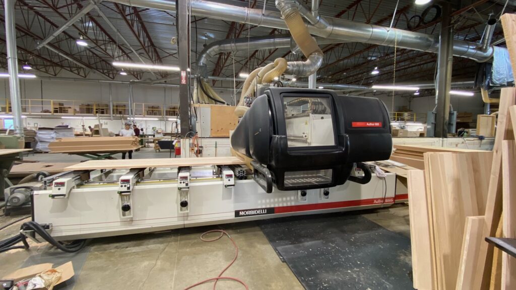 Morbidelli 600 S Pod and Rail CNC