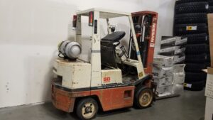 Used Nissan Forklift 5,000 lbs Propane