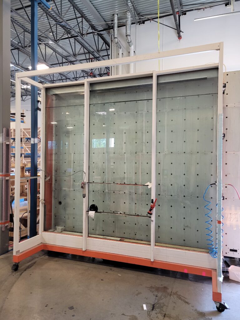 Used Window Testing Wall