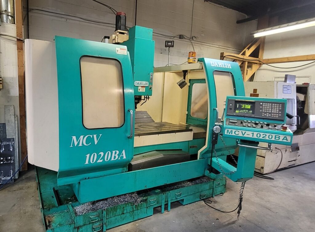 Dah Lih DL-MCV-1020BA CNC Mill