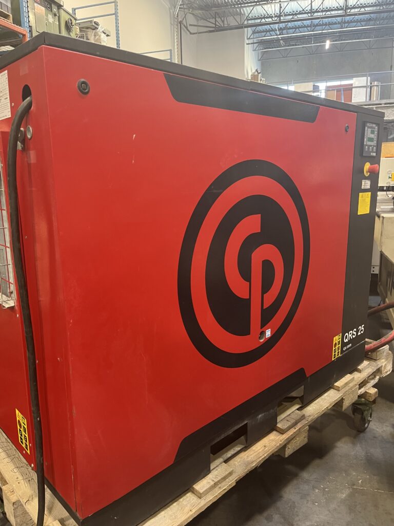 Used Chicago Pneumatic 25 HP Screw Compressor