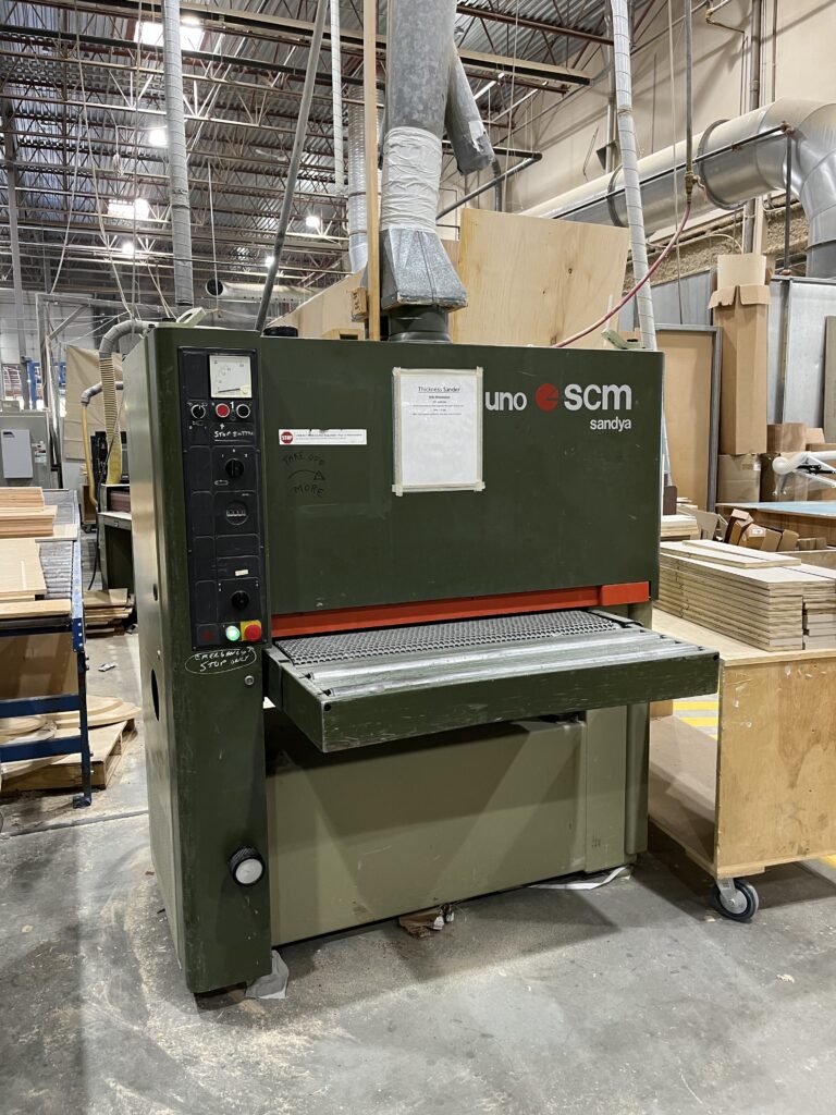 SCM Uno C-CS Thickness Sander