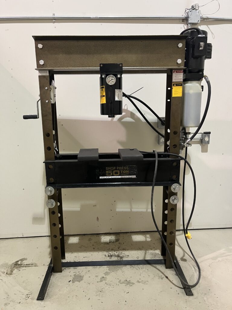 50 Ton H-Frame Press