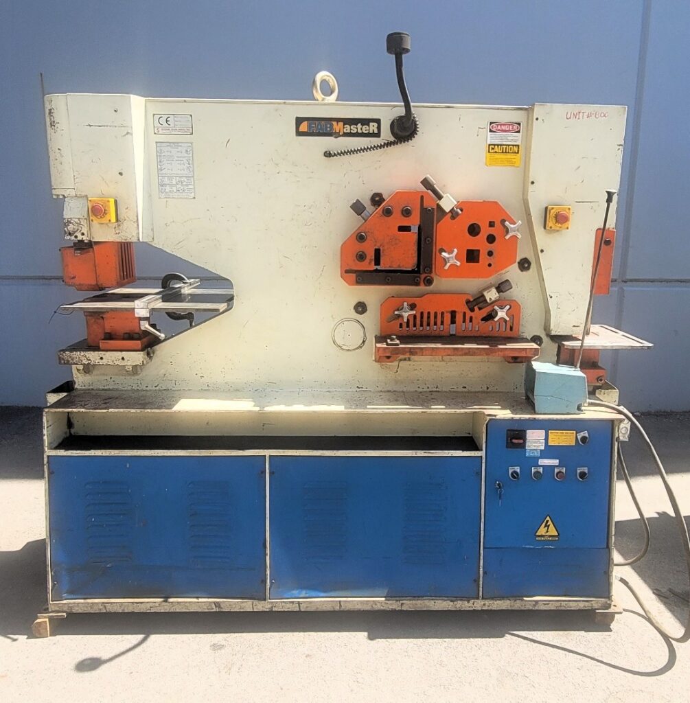 FabMaster IW-88SD Hydraulic Ironworker