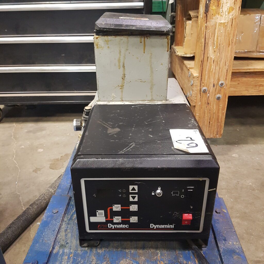 Used Dynatec Hot glue Gun