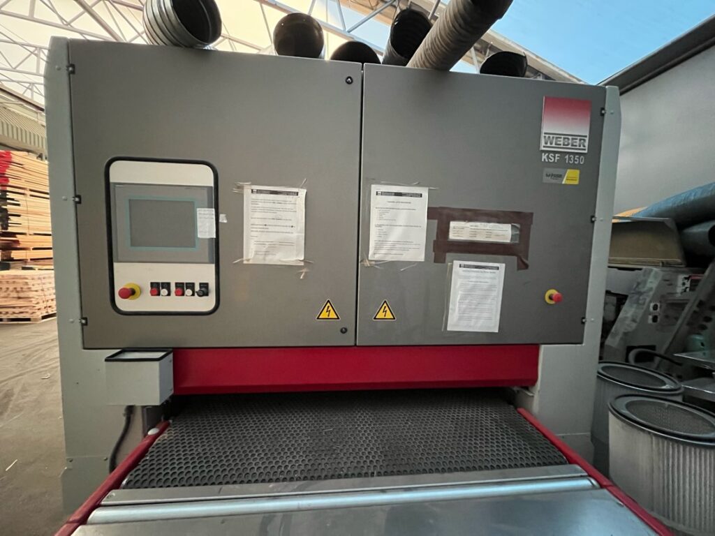 Used Weber KSF-3-1350 Planer Sander