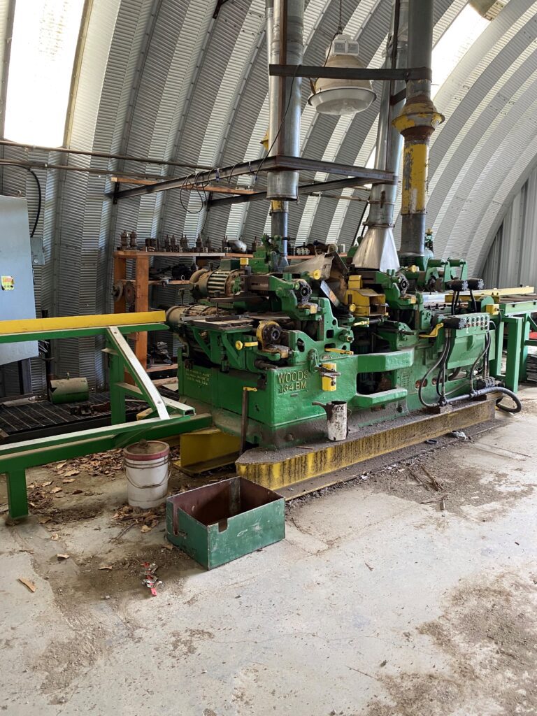Used Woods 134 BM moulder/ 12