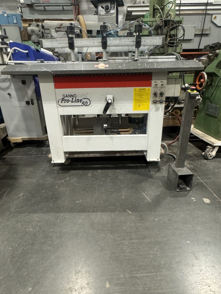 Gannomat Pro-Line 50 Boring Machine