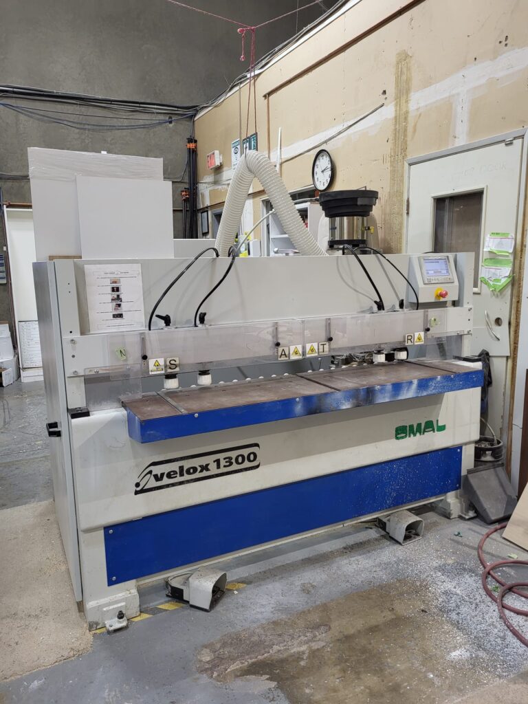 OMAL Velox 1300 Horizontal Drilling Machine and Dowel Inserter