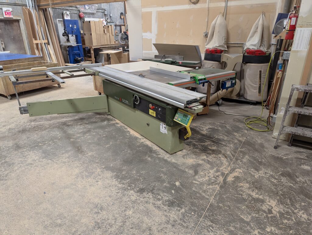SCM SI16 WA Sliding Panel Saw with Tiger Fence