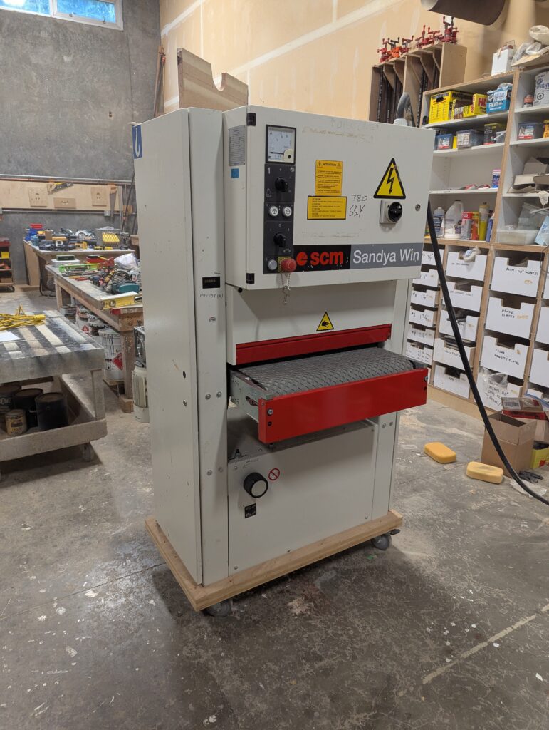 SCM Sandya WIN Widebelt Sander